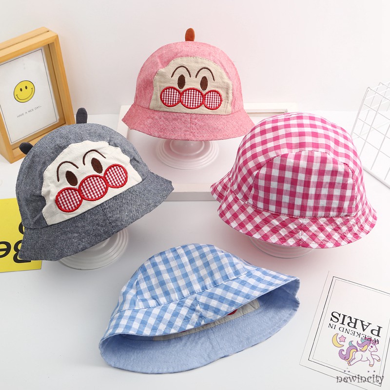 Mũ Lưỡi Trai Chống Tia Uv Với Họa Tiết Hoạt Hình Dùng Cho Trẻ Nhỏ