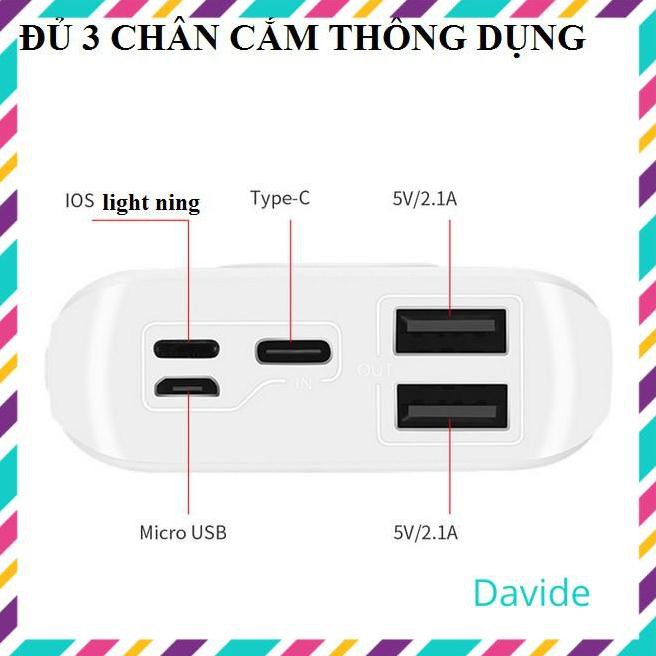 Box sạc nhanh chân cắm type c 8 cell dùng pin 18650 có LCD hiển thị, mạch sạc dự phòng