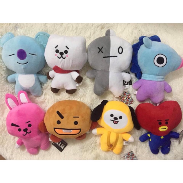 Gấu Bt21 size 20cm