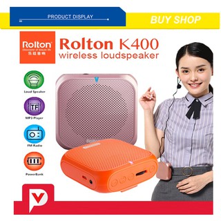 Máy trợ giảng mini thời trang đa năng 4 trong 1 rolton k400