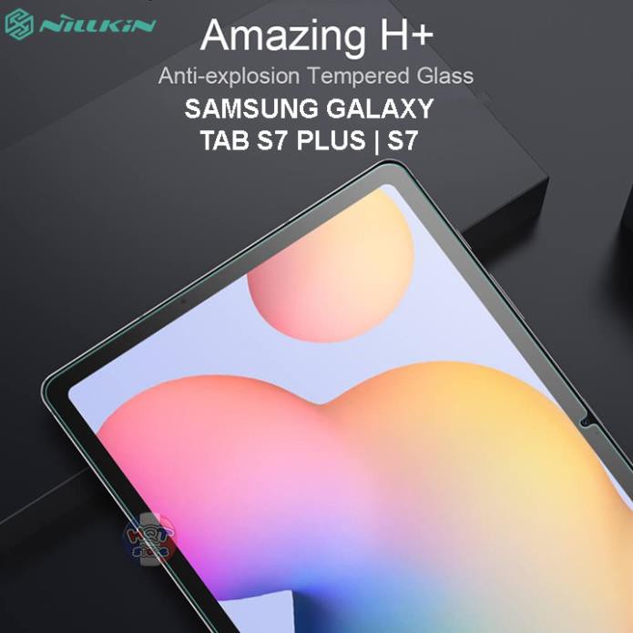 Kính cường lực Nillkin Amazing H+ cho Samsung Tab S7 Plus / Tab S7