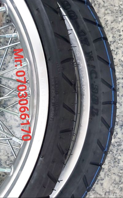 CẶP BÁNH CĂM SONIC NIỀN NHÔM BAN ZAI THÁI 1.4 1.4ĐÙM CĂM MẠ CROM, VỎ CRV THÁI 60.90,70.90