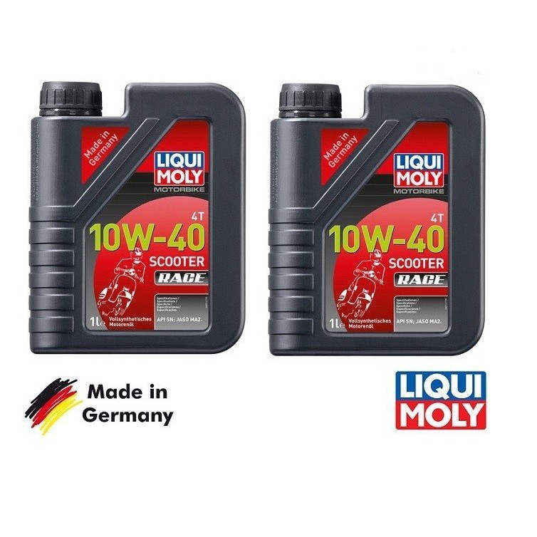 [Mã LT50 giảm 50k đơn 250k] Nhớt Liqui Moly Scooter Race 10W40 dành cho xe ga