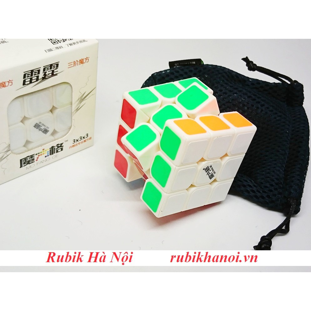 Rubik 3x3 Qiyi Thunderclap V1 Trắng