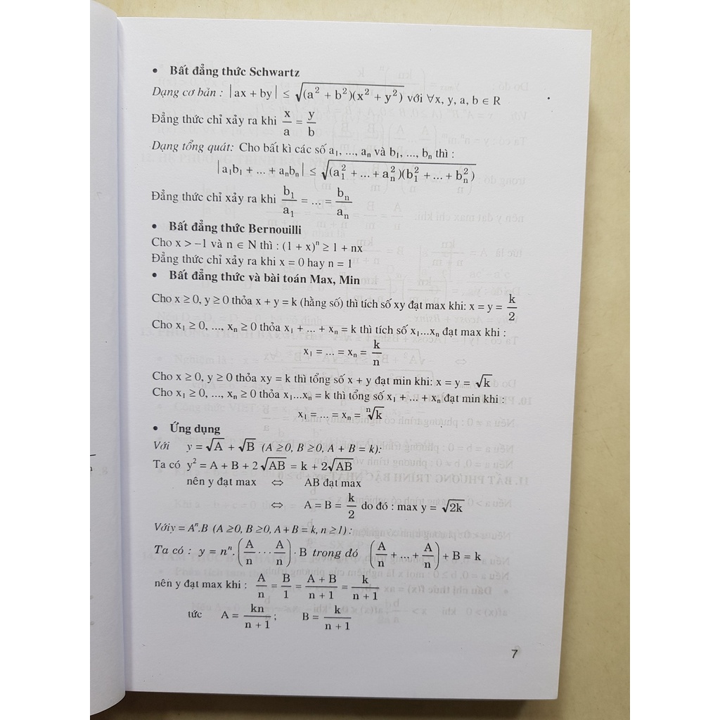 Sách: Sổ tay Toán - Lí - Hóa cấp 3