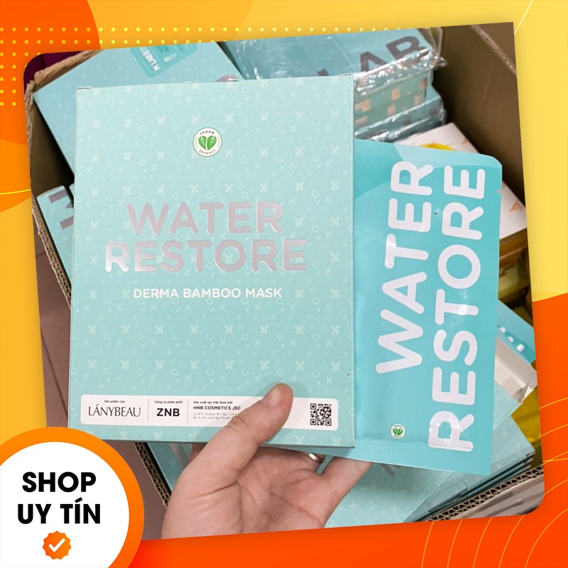[Chính hãng] Mặt nạ sợi tre màu xanh cấp ẩm giúp trắng da M-Lab - Mỹ phẩm LanýBeauty - Màu Xanh