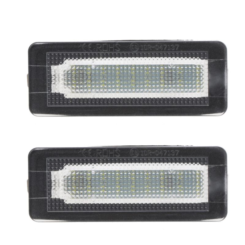 Set 2 Đèn LED Chiếu Biển Số Xe Cho 450 451 W450 W453 18 SMD