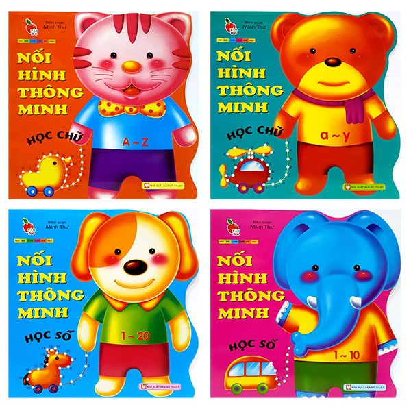 Sách - Nối hình thông minh - Học chữ A - Y