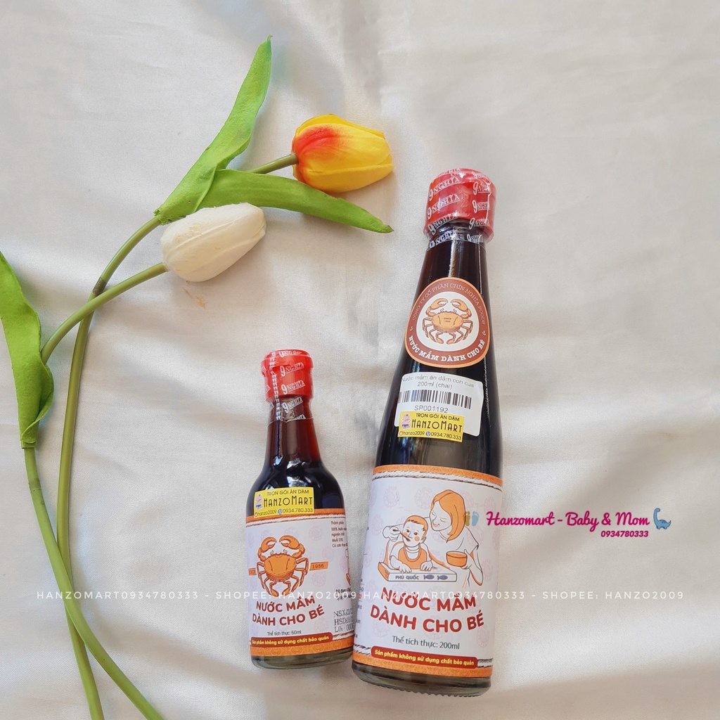 Nước mắm em bé ăn dặm Phú Quốc 60ml