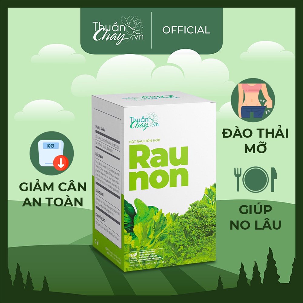 BỘT RAU TỔNG HỢP RAU NON – GIẢM CÂN TỰ NHIÊN, NGĂN NGỪA LÃO HÓA