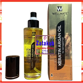 Tinh Dầu Dưỡng Tóc Wellmate Keratin Argan Oil 120ml