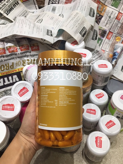 Sữa Ong Chúa Healthy Care Royal Jelly 356 viên (Có Tem Chemist).