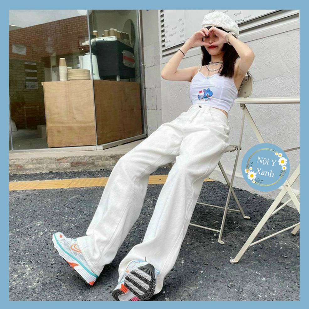 quần jeans ống rộng suông đứng dáng xuông hotrend noiyxanh hot trend, phom đẹp, chất đẹp