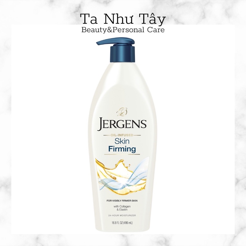Dưỡng Thể Jergens OIL-INFUSED (bản Mỹ 🇺🇸) 496ml
