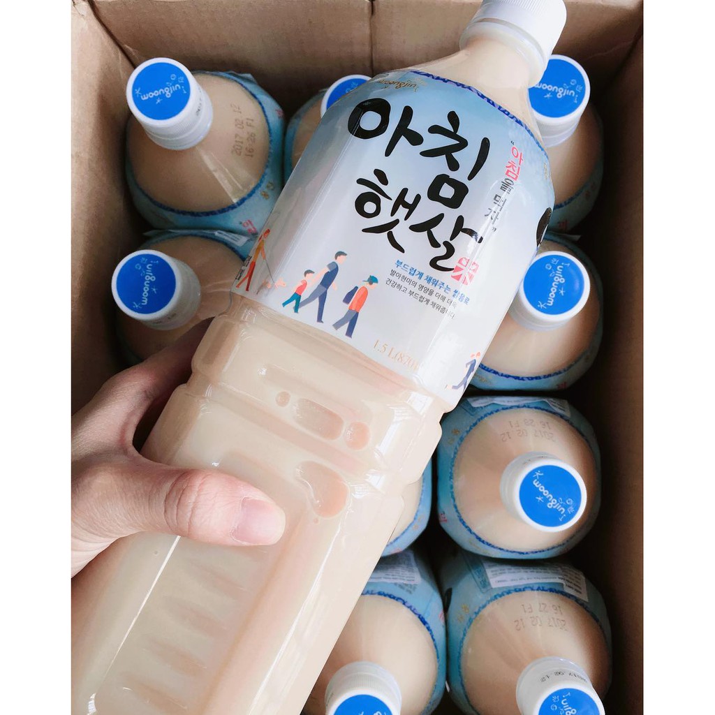 Nước Gạo Rang Hàn Quốc 1,5l Morning Rice