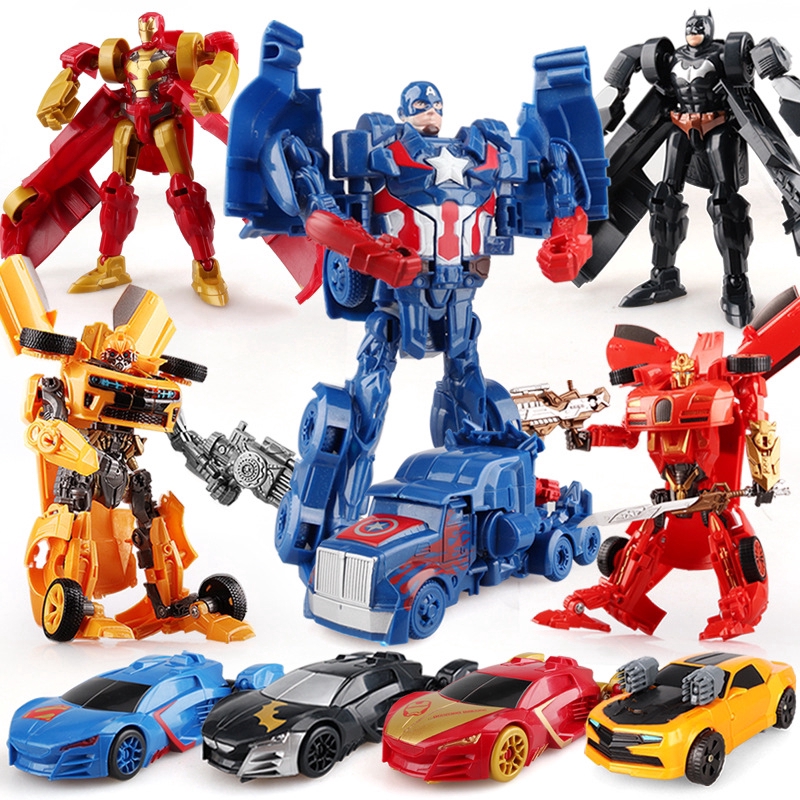 Transformers Mô Hình Đồ Chơi Người Nhện Biến Hình Cho Bé