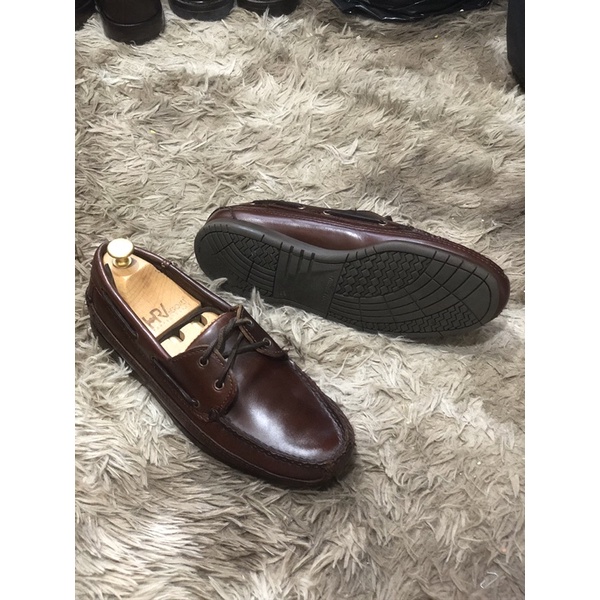 [Giày 2hand] [Size 41] [TonaShoe] Giày Boatshoe Phù Hợp Với Nhiều Phong Cách Năng Động Trẻ Trung