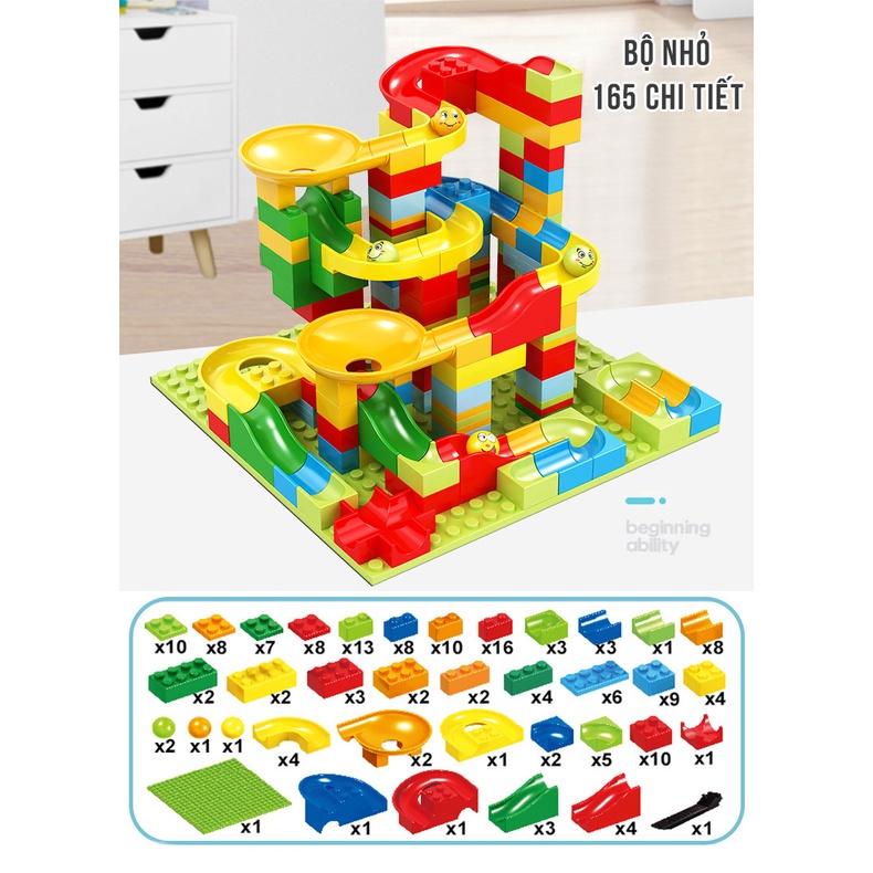 Đồ chơi lego mini lắp ráp thông minh, đồ chơi trí tuệ cho bé Biacare