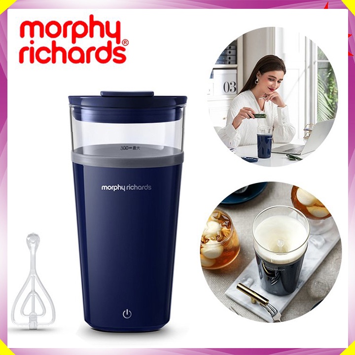 Cốc khuấy đồ uống tự động 300ml thương hiệu cao cấp Morphy Richards MR9000 - HÀNG NHẬP KHẨU