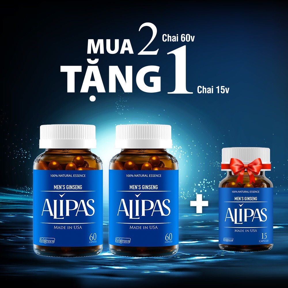 Sâm alipas lọ 30 viên ( có tem tích điểm )
