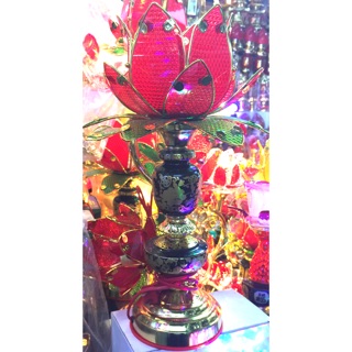 Đèn thờ hoa sen cỡ trung