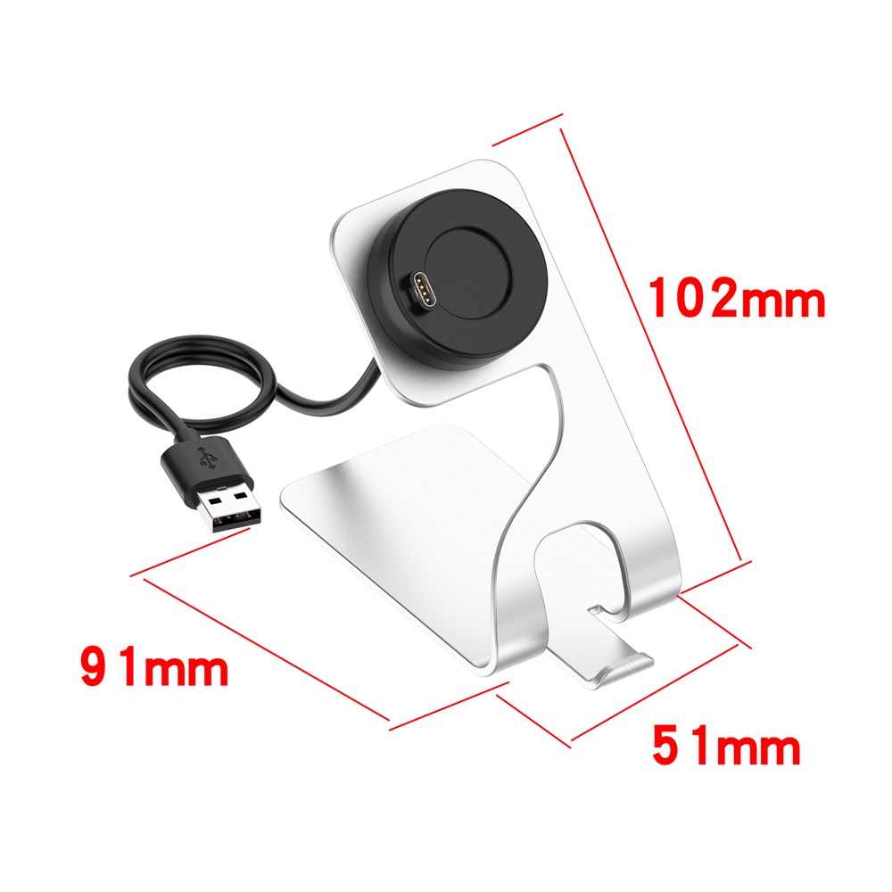 Dây Cáp Sạc USB 1m Cho Đồng Hồ Thông Minh Garmin Instinct 2/2S