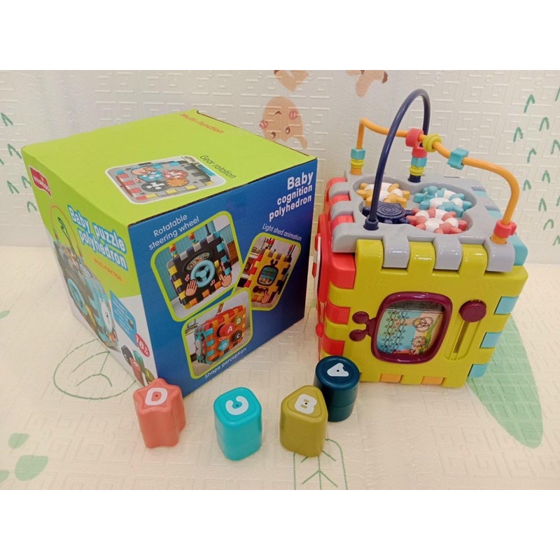 Hộp đồ chơi khối Rubik lập phương cho bé tư duy sáng tạo