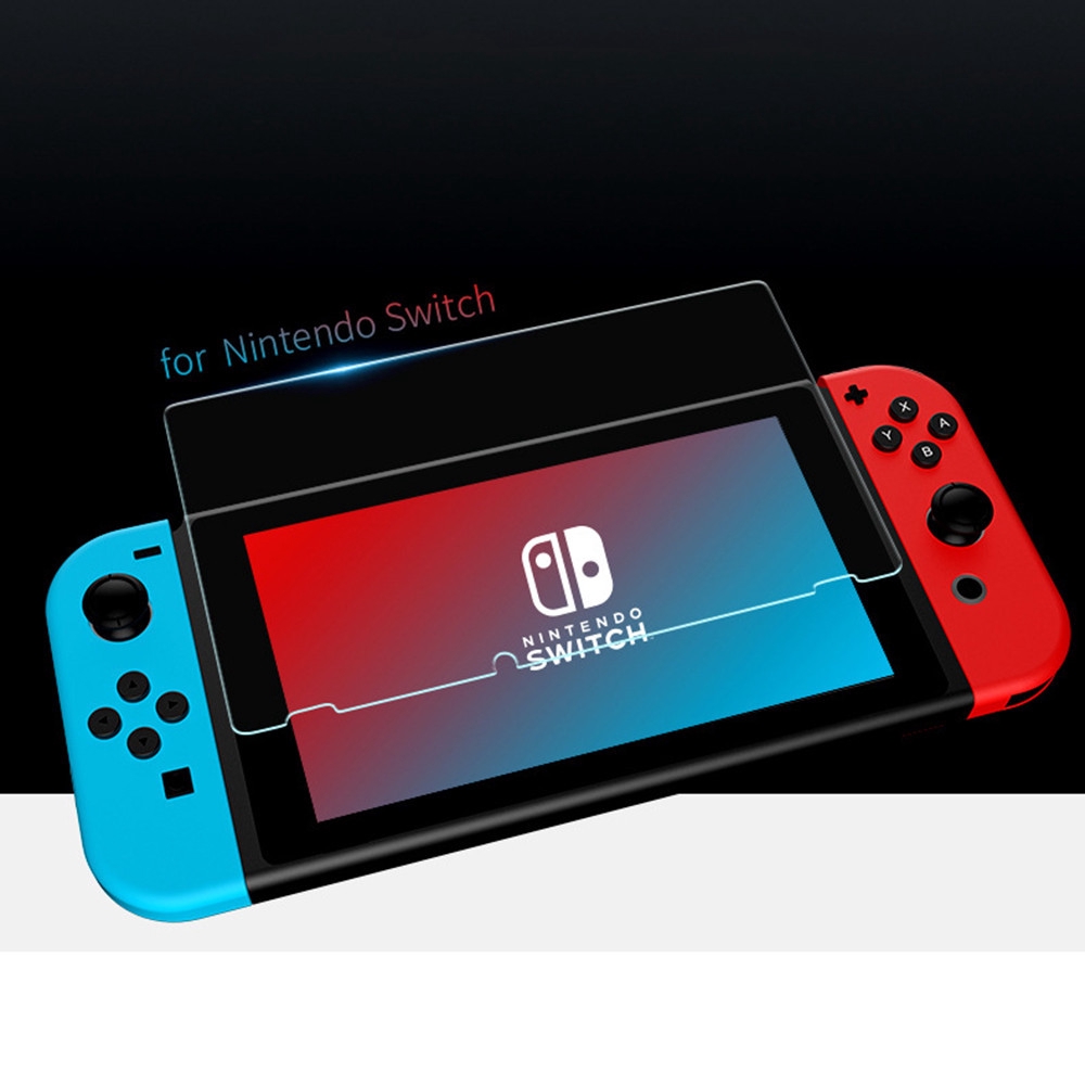 Set 3 Tấm Phim Tpu Mềm Trong Suốt Bảo Vệ Màn Hình Máy Chơi Game Nintendo Switch