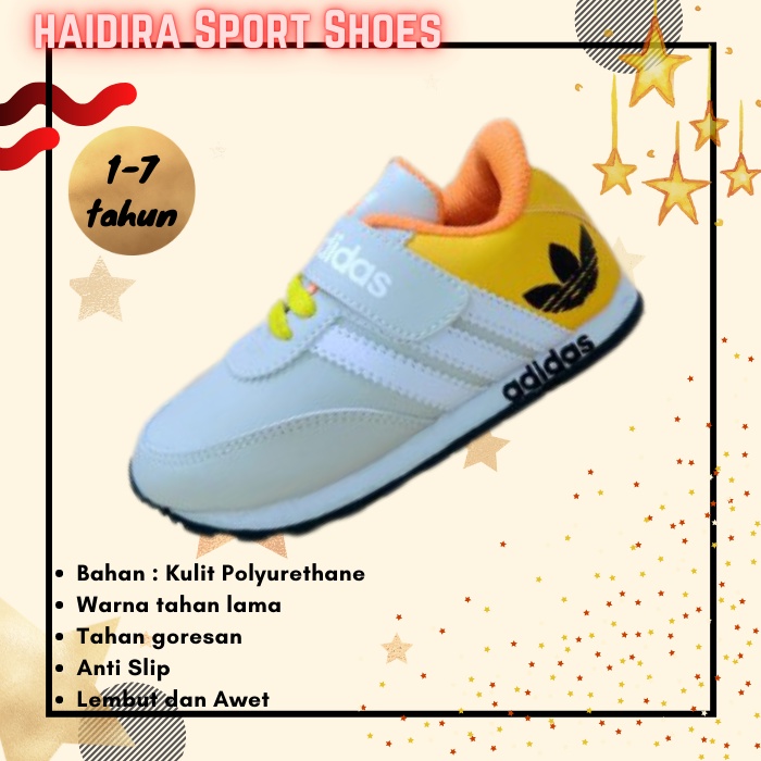 Giày Thể Thao Adidas Size 24-37 Thời Trang Năng Động Cho Bé Mẫu Giáo