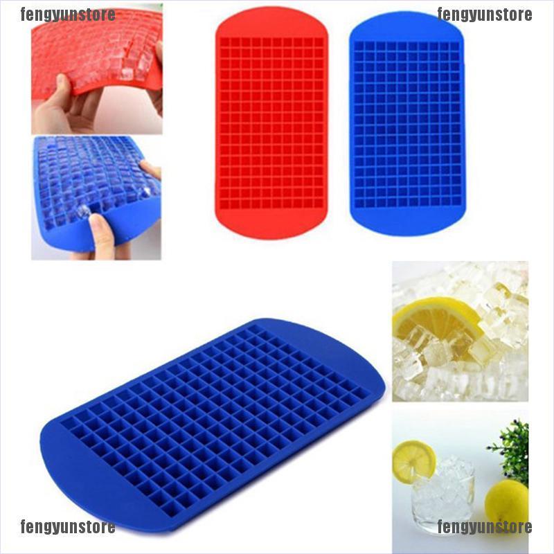 Khay silicone làm đá cục nhỏ 1x1cm 160 ô