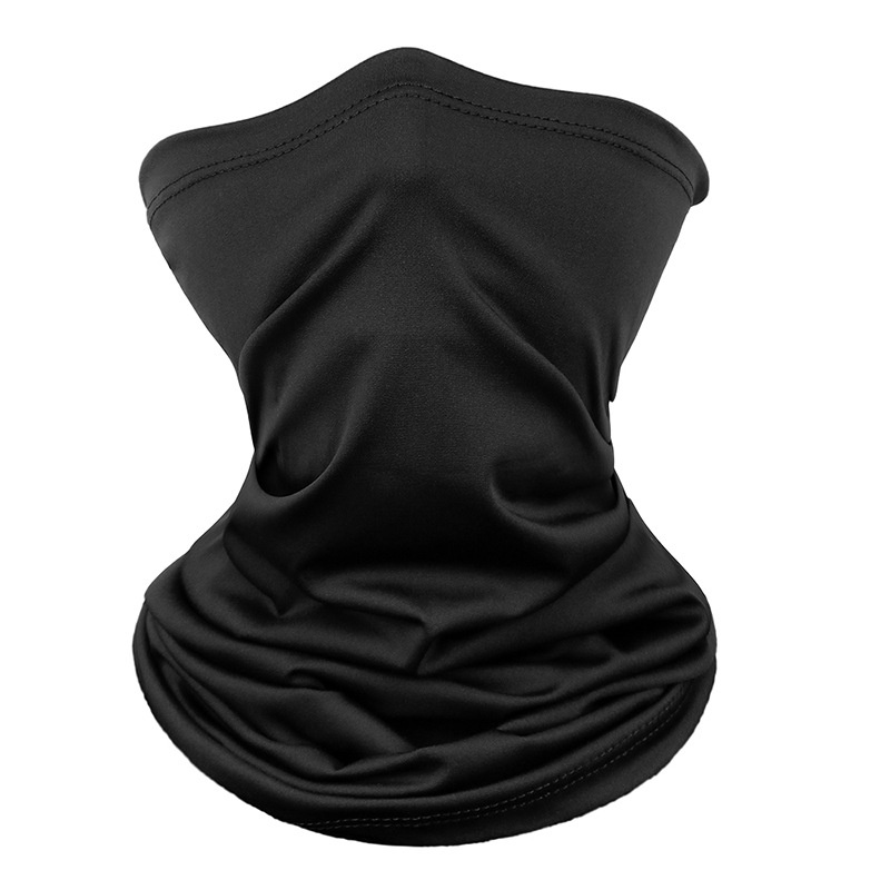 Khăn Trùm Đầu Che Mặt Bằng Lụa Lạnh Chống Gió Chống Nắng Mùa Hè Cho Nam Và Nữ