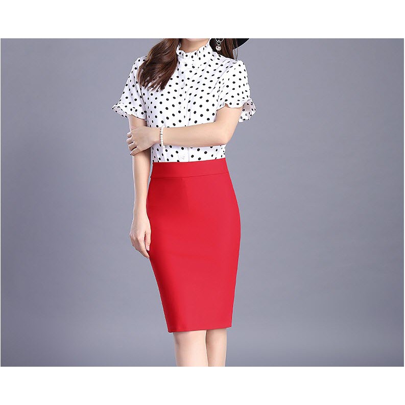 Chân váy bút chì công sở đẹp nhiều màu | BigBuy360 - bigbuy360.vn