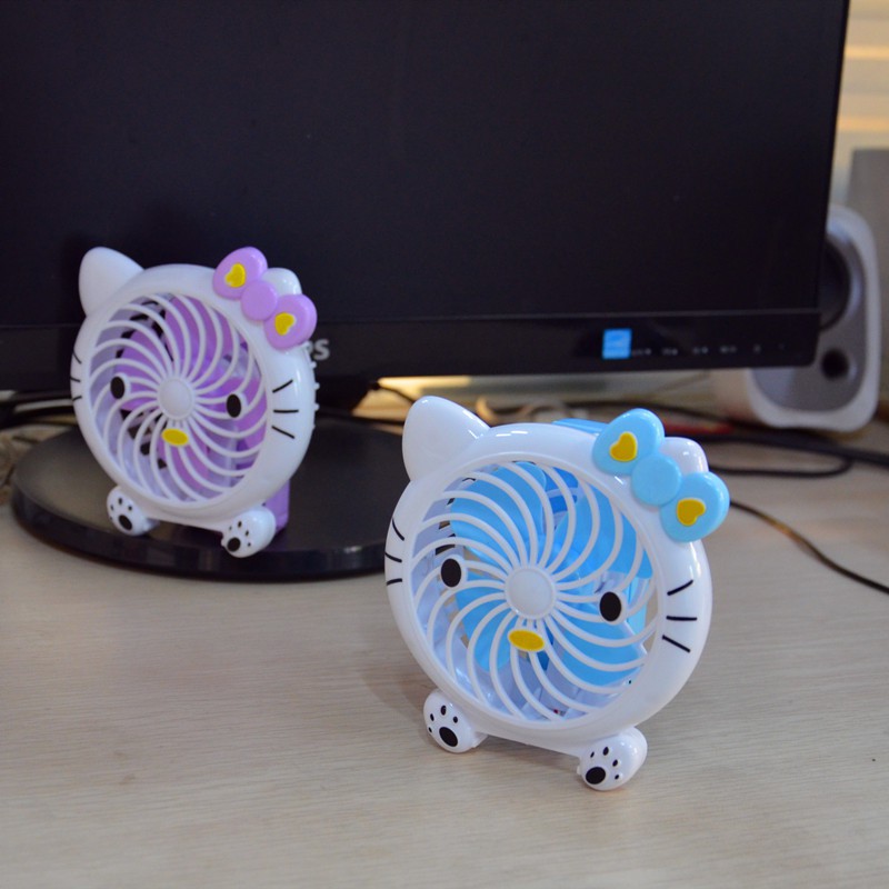 [Nhập mã SFP-55008 giảm giá]  Quạt Cầm Tay Mimi DOREAMON, KITTY Ngộ Nghĩnh | BigBuy360 - bigbuy360.vn