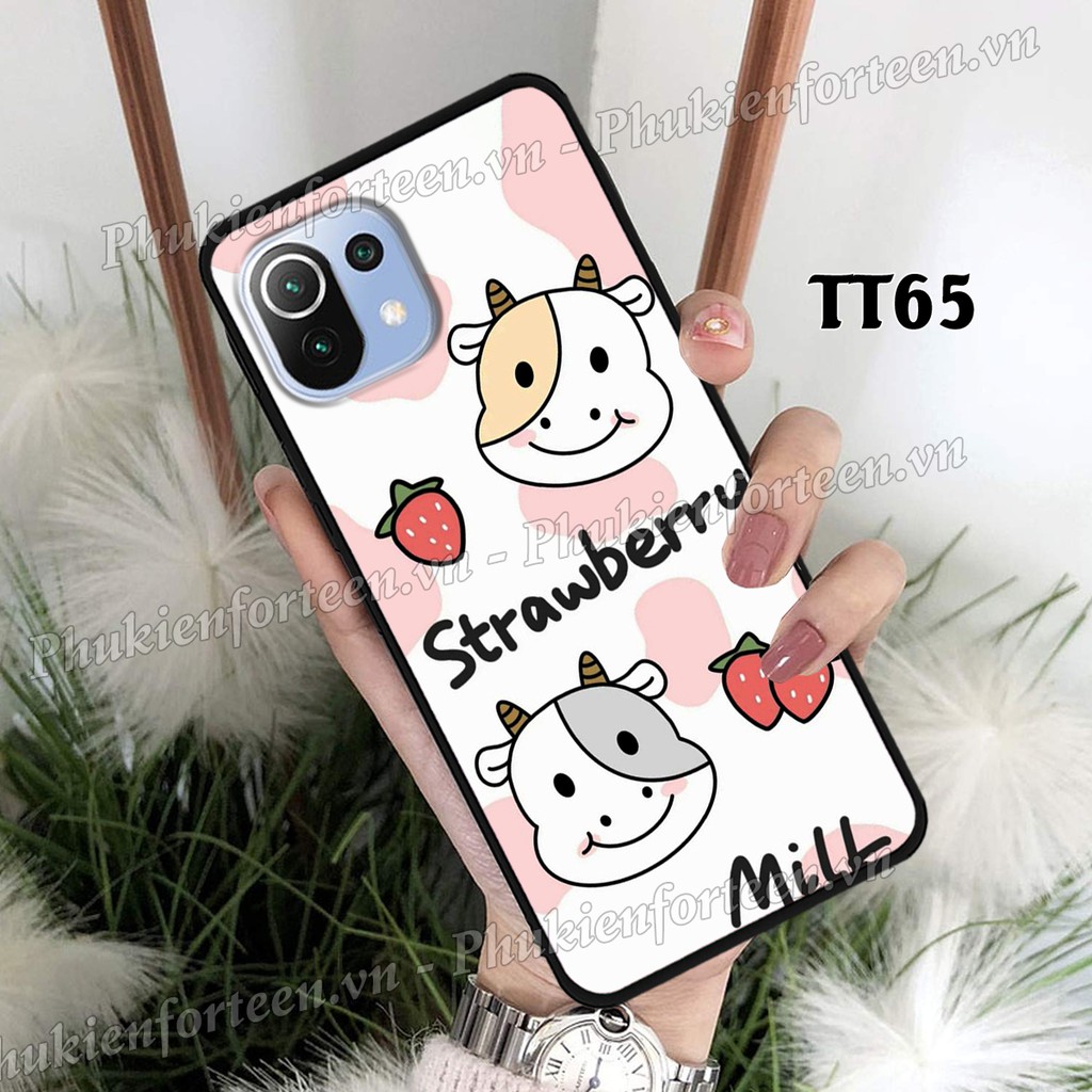 Ốp lưng Xiaomi Mi 11 -  Mi 11 Lite - Mi 11T 5G - Mi 11T Pro 5G - Ốp điện thoại Xiaomi in hình bò sữa đáng yêu hot trend