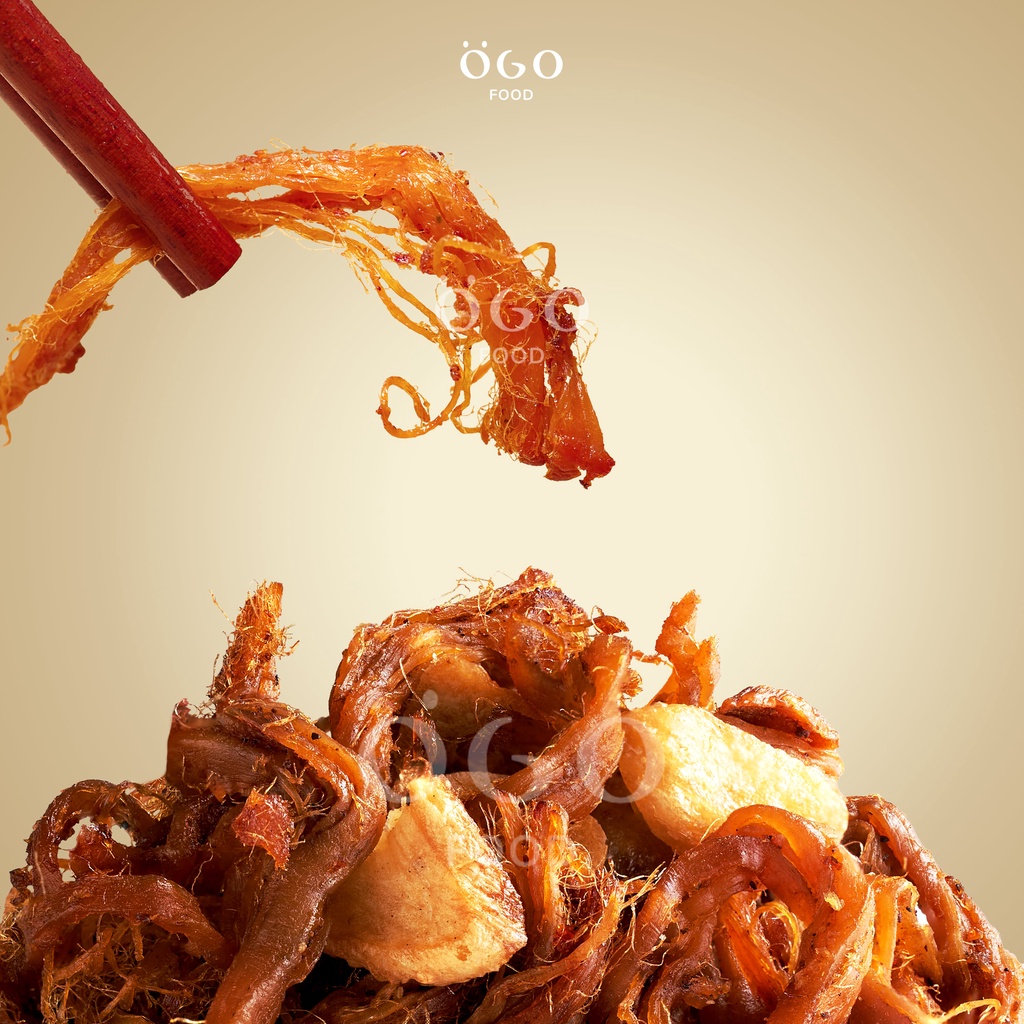 (LOẠI NGON) HEO KHÔ CHÁY TỎI - VỊ HÀ NỘI, SÀI GÒN - OGO FOOD - 100G, 200G, 300G | BigBuy360 - bigbuy360.vn