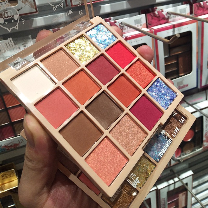 Phấn Mắt TuTu , Yancai 16 Ô KaQi Color Eyeshadow Palette Hàng Nội Địa Trung Cao Cấp No.Tu5268 | BigBuy360 - bigbuy360.vn