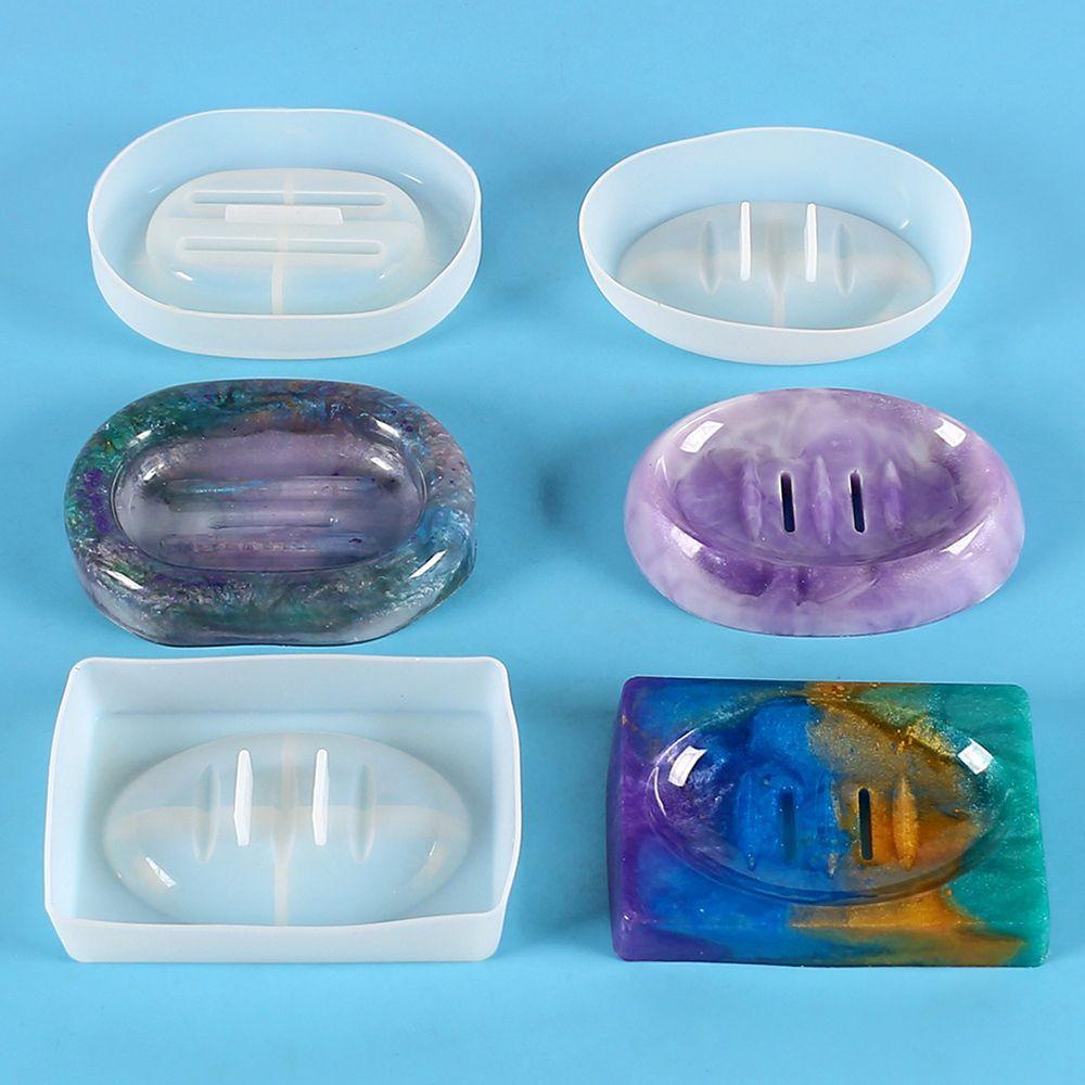 YNATURAL Khuôn Làm Xà Phòng Bằng Nhựa Epoxy UV Tiện Dụng Cho Nhà Tắm