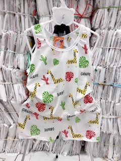 Cotton giấy ba lỗ cho bé (8-17kg)