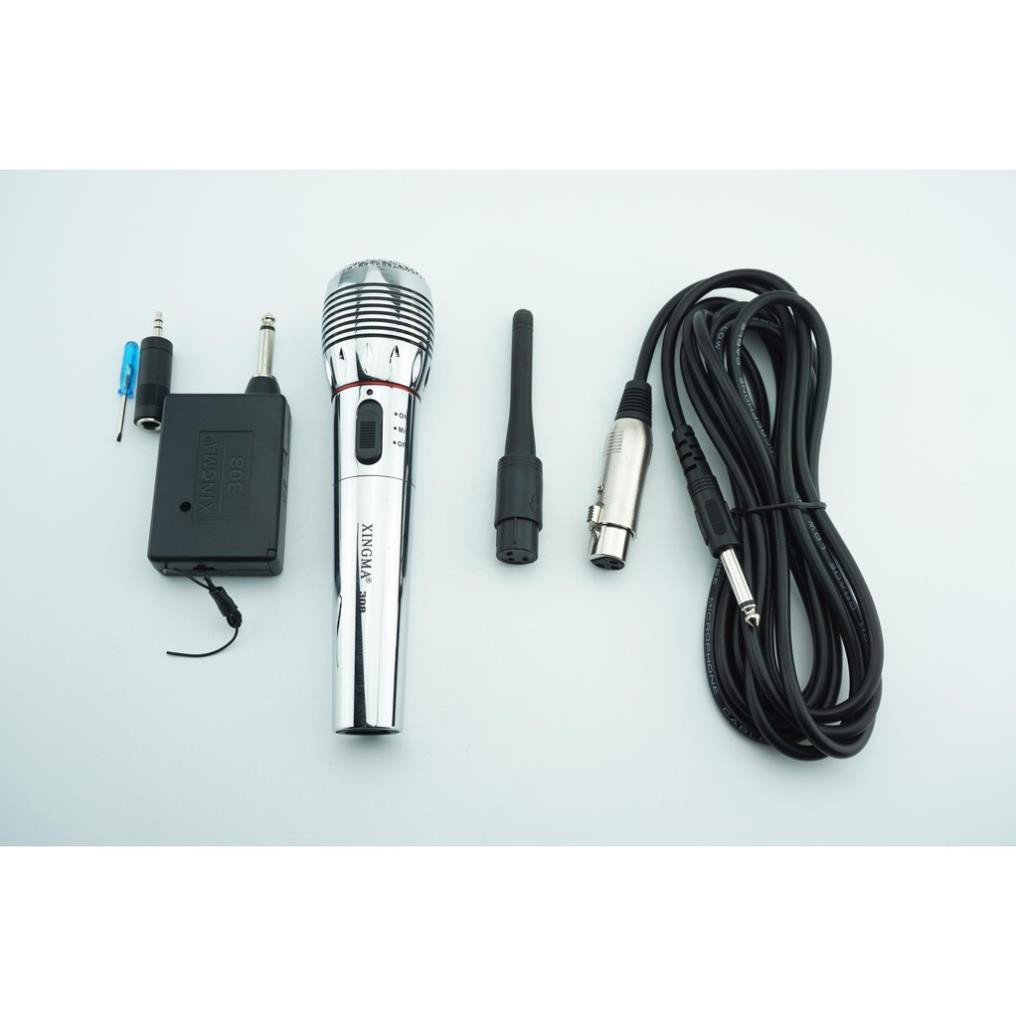 Sale Mic hát karaoke không dây,Mic không dây kết hợp có dây,thiết bị âm thanh gia đình