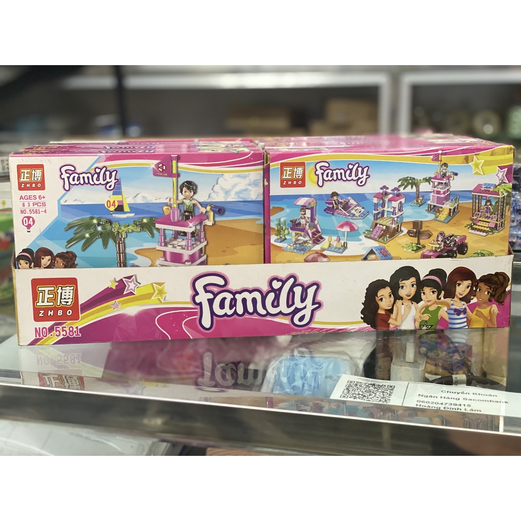 Lego Búp Bê Hồng