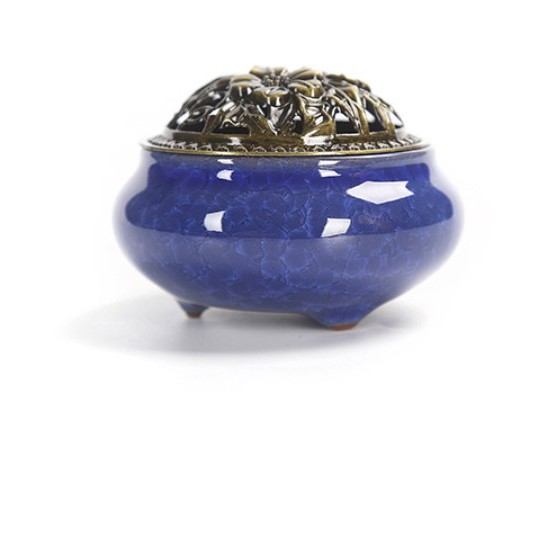 Lư xông trầm hương 🎁TẶNG MIẾNG LÓT + ĐẾ TRỤ🎁 Lư Hương gốm sứ nhiều họa tiết | BigBuy360 - bigbuy360.vn