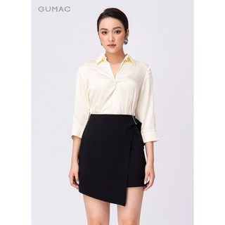 Áo nút xoắn cổ đức aa10248 gumac