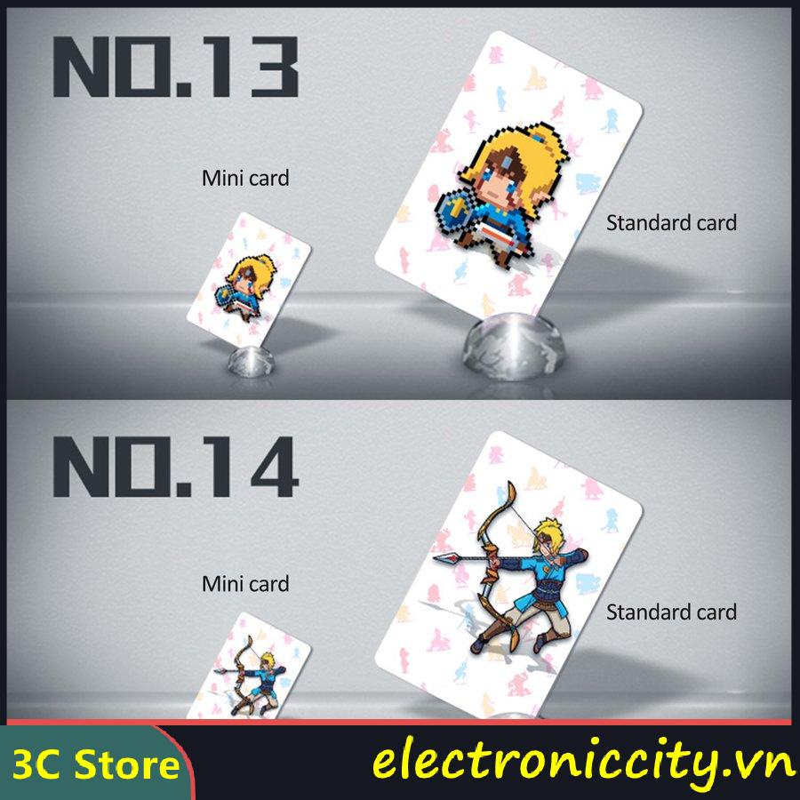 25pcs Set PVC Card The Legends Of Breath Of The Wild WOLF LINK For Amiibo