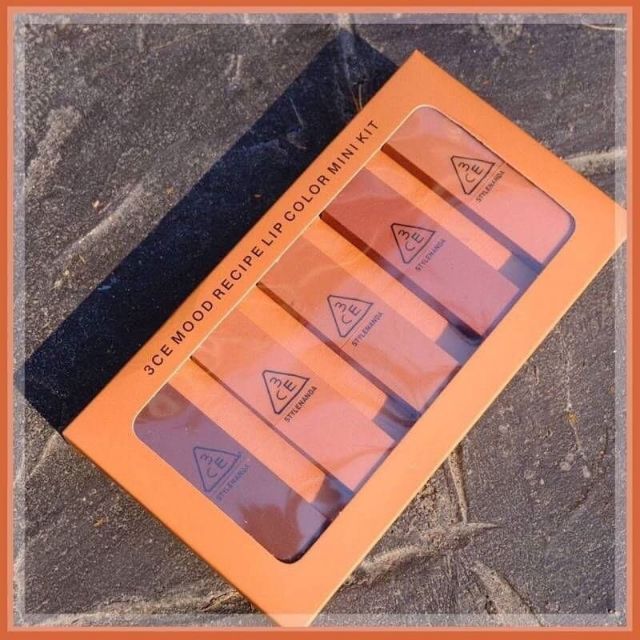 SET SON 3CE MOOD RECIPE LIP COLOR MINI KIT