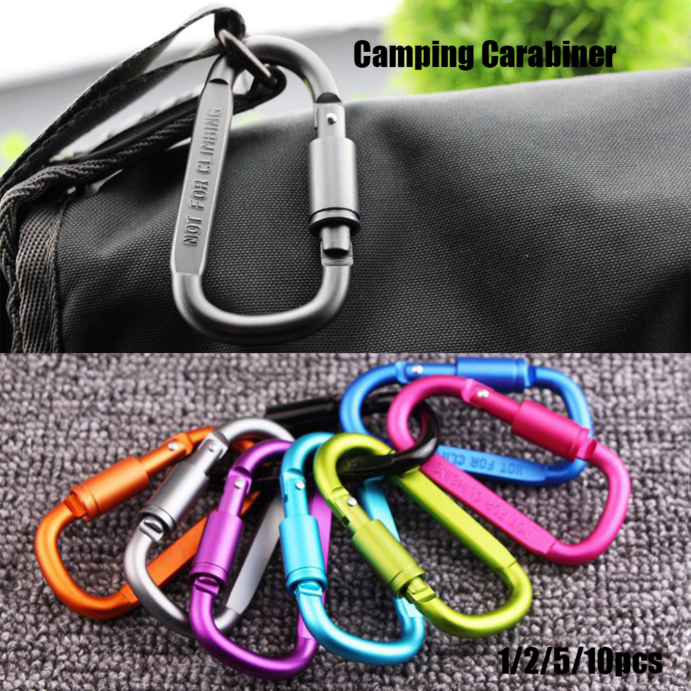 Set 1/ 2/ 5/ 10 móc khoá sinh tồn bằng hợp kim nhôm tiện dụng