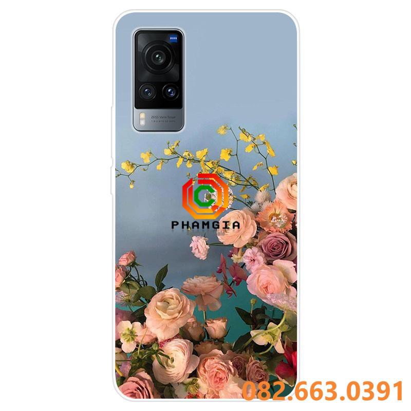 Ốp lưng Vivo X60 Pro X60Pro x60 2021 (5G)  in hình đẹp, dẻo silicon