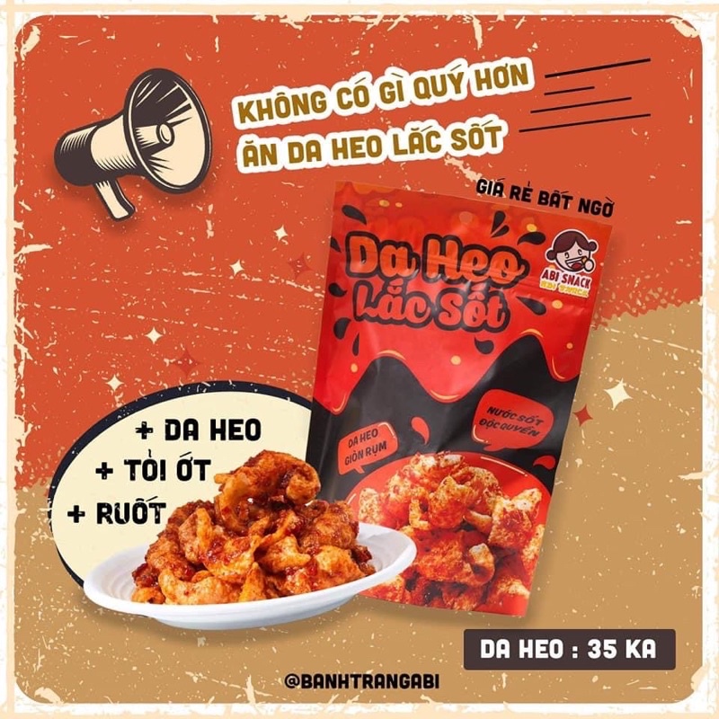 [ABI] DA HEO LẮC SỐT