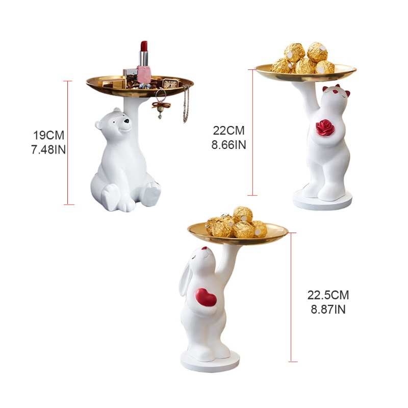 Khay Đựng Trái Cây / Chìa Khóa Để Bàn Trang Trí Phòng Khách