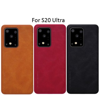 Bao da Galaxy S20 Plus/ S20 Ultra hiệu Nillkin Qin