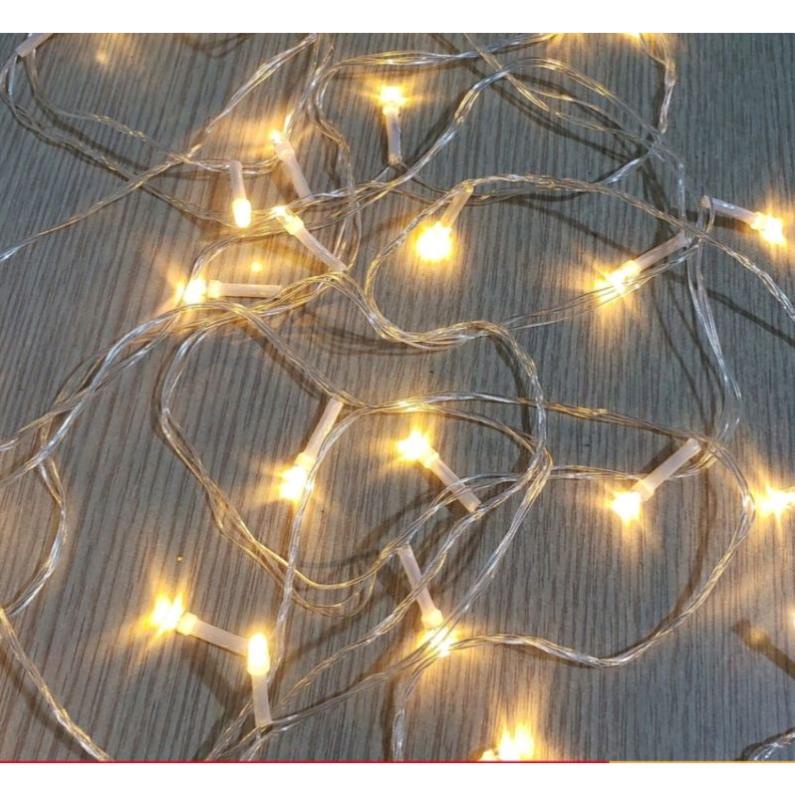 Dây đèn led nhiều màu dài 4m trang trí cây thông noel phòng ngủ góc học tập siêu lung linh